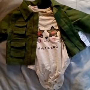 Bodysuit and Jacket set